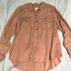 American Eagle button up size XL